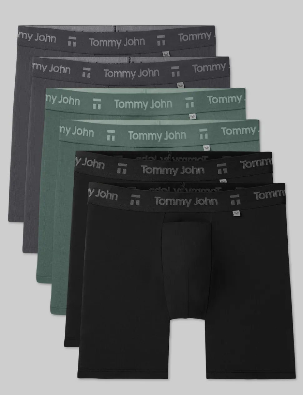 Air Mid-Length Boxer Brief 6" (6-Pack)