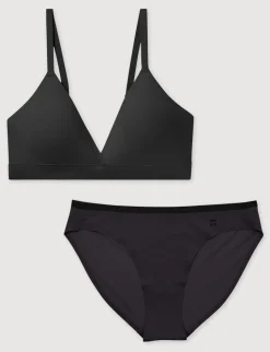 Air Triangle Bralette & Bikini Set
