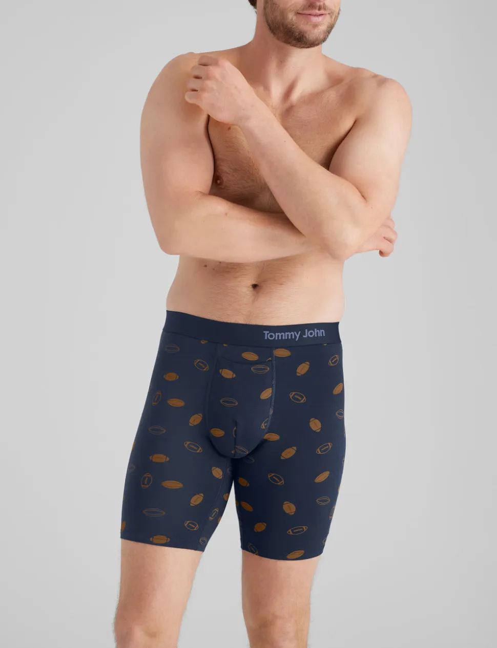 Cool Cotton Boxer Brief 8"
