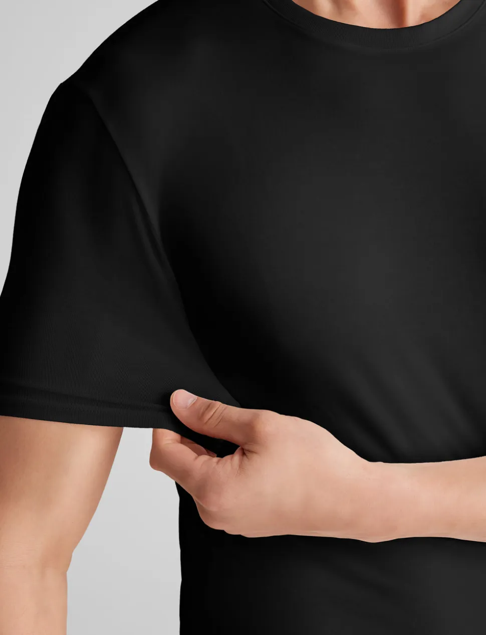 Cool Cotton Crew Neck Stay-Tucked Undershirt (6-Pack)