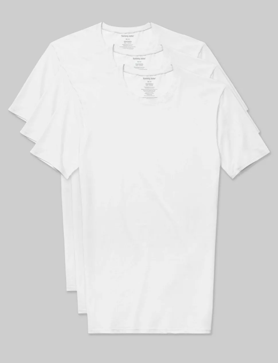 Cool Cotton Crew Neck Stay-Tucked Undershirt