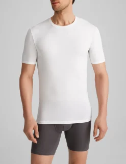 Cool Cotton Crew Neck Stay-Tucked Undershirt (3-Pack)