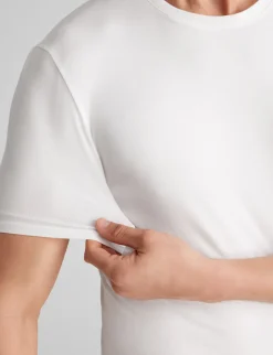 Cool Cotton Crew Neck Stay-Tucked Undershirt (3-Pack)