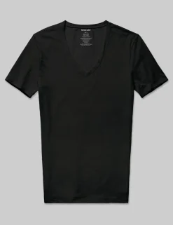 Cool Cotton Deep V-Neck Stay-Tucked Undershirt (6-Pack)