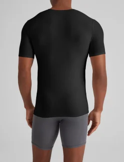 Cool Cotton Deep V-Neck Stay-Tucked Undershirt (3-Pack)