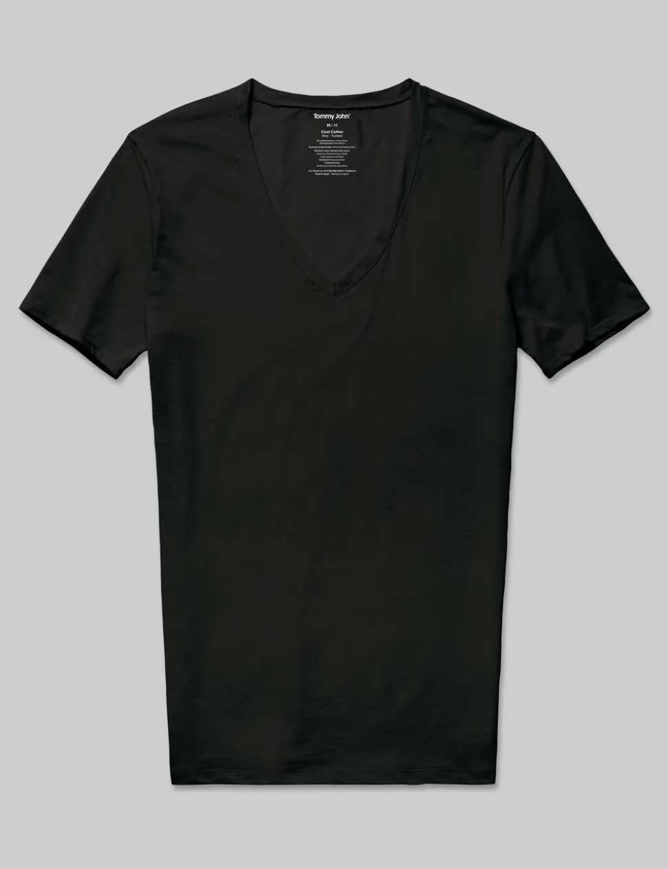 Cool Cotton Deep V-Neck Stay-Tucked Undershirt (3-Pack)