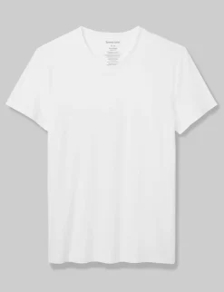 Cool Cotton High V-Neck Modern Fit Undershirt (6-Pack)