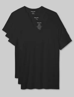 Cool Cotton High V-Neck Modern Fit Undershirt