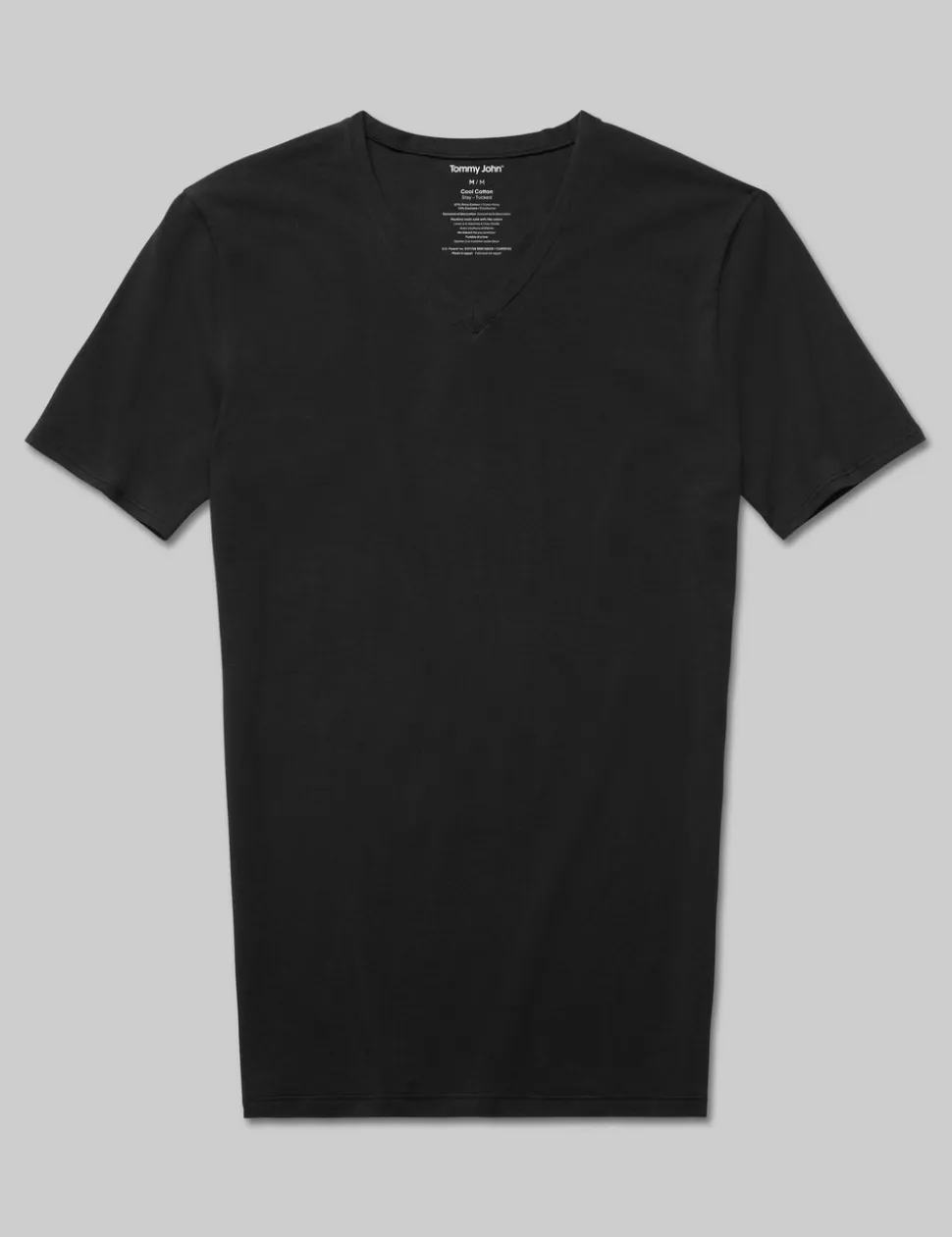 Cool Cotton High V-Neck Stay-Tucked Undershirt (6-Pack)