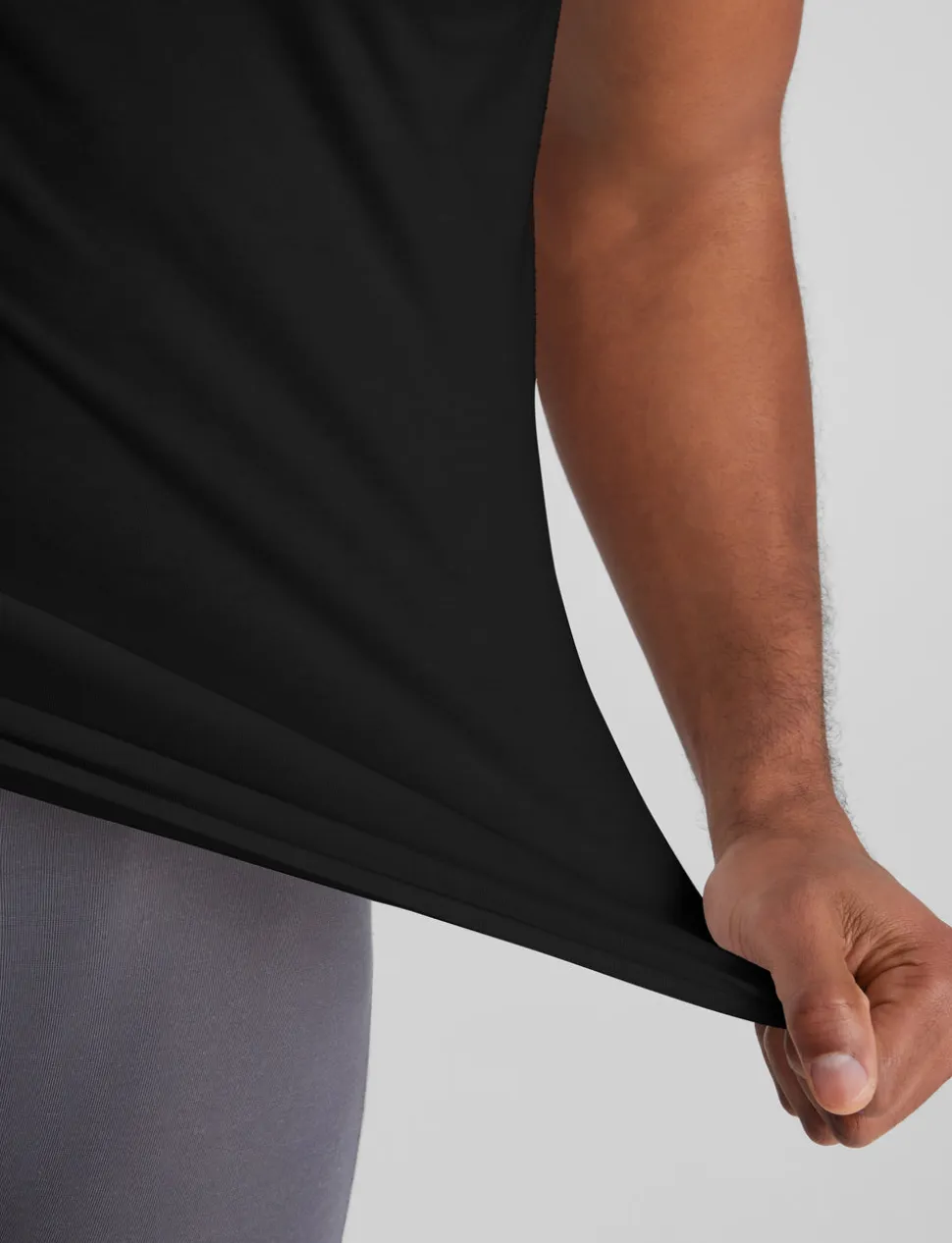 Cool Cotton High V-Neck Stay-Tucked Undershirt (6-Pack)