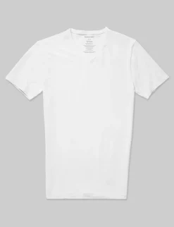 Cool Cotton High V-Neck Stay-Tucked Undershirt (3-Pack)