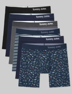 Cool Cotton Mid-Length Boxer Brief 6