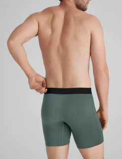 Cool Cotton Mid-Length Boxer Brief 6