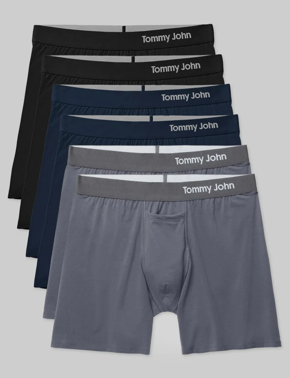 Cool Cotton Relaxed Fit Boxer 6" (3-Pack)