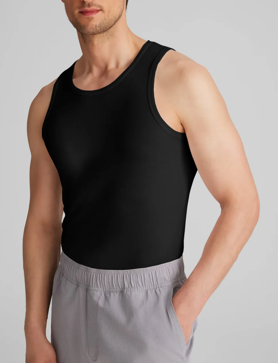 Cool Cotton Tank Stay-Tucked Undershirt (6-Pack)