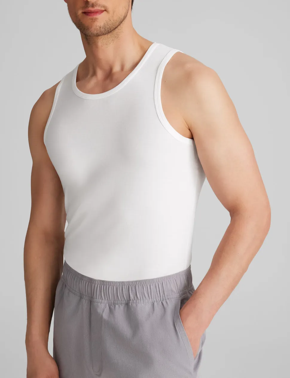 Cool Cotton Tank Stay-Tucked Undershirt (3-Pack)
