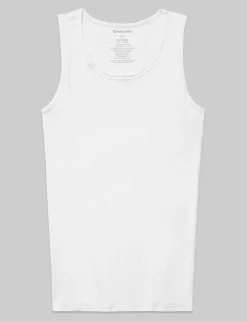 Cool Cotton Tank Stay-Tucked Undershirt (3-Pack)