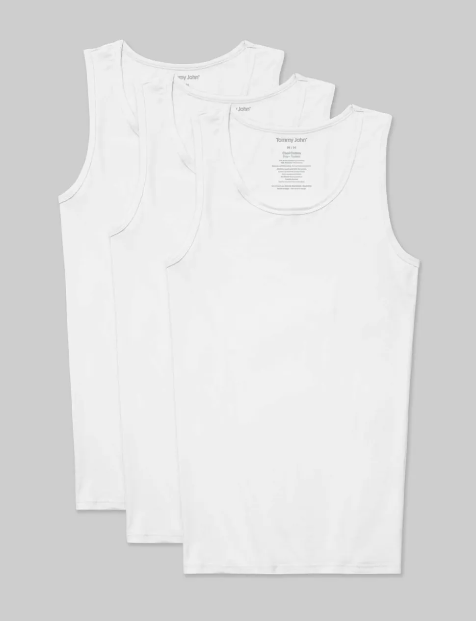 Cool Cotton Tank Stay-Tucked Undershirt