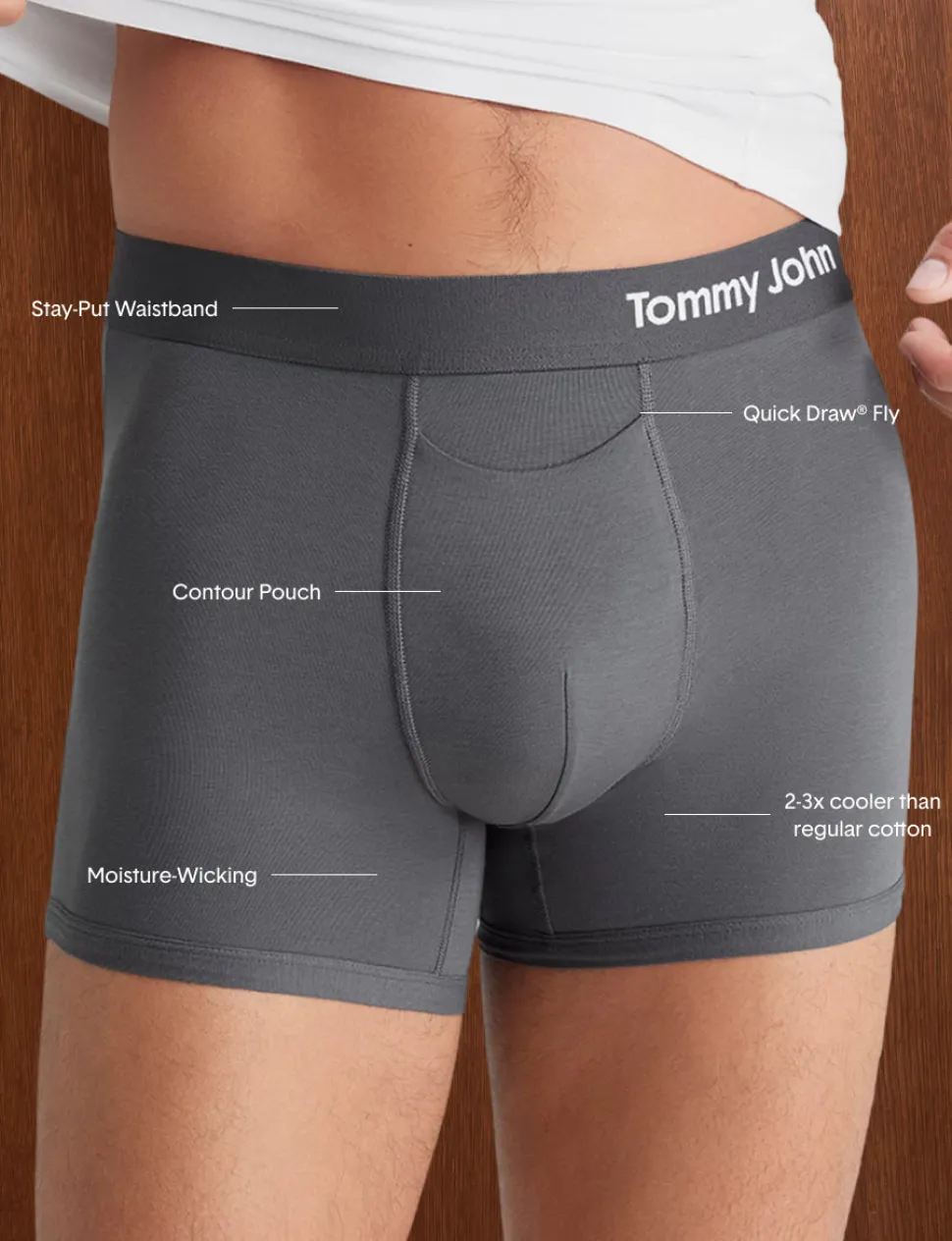 Cool Cotton Trunk 4" (3-Pack)