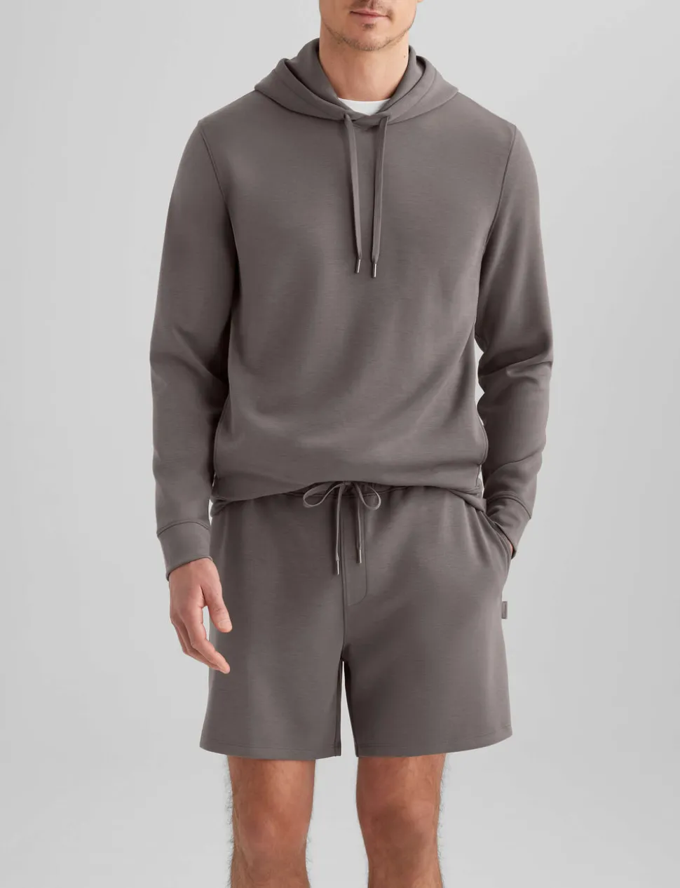 Luxe Traveler Knit Hoodie & Short Set