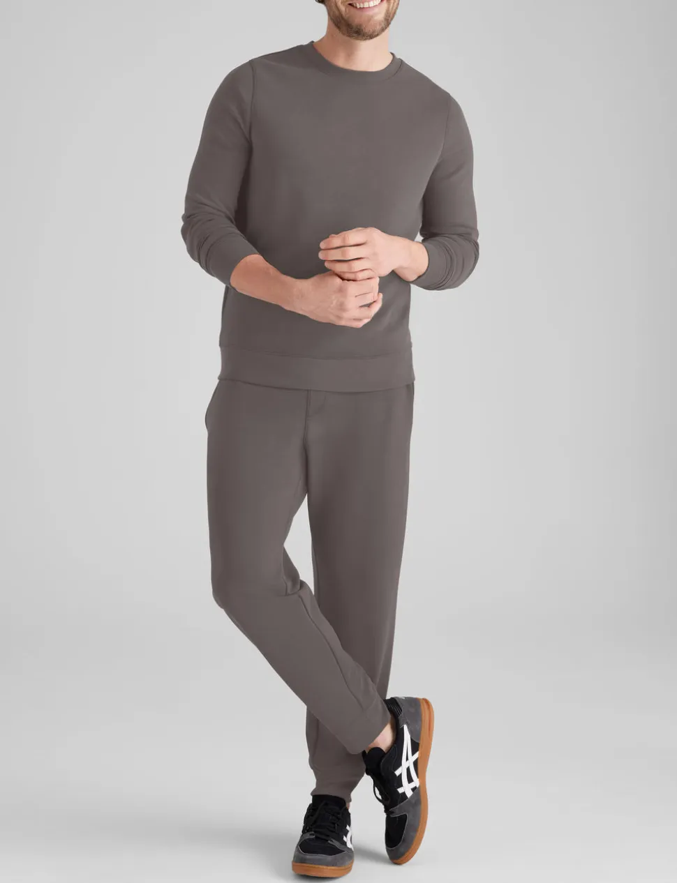 Luxe Traveler Knit Long Sleeve Crew & Jogger Set