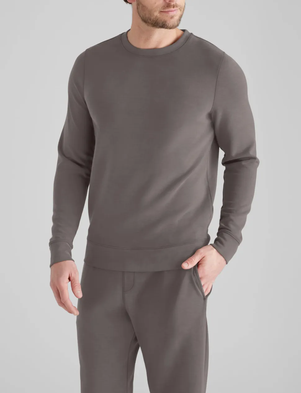 Luxe Traveler Knit Long Sleeve Crew & Jogger Set