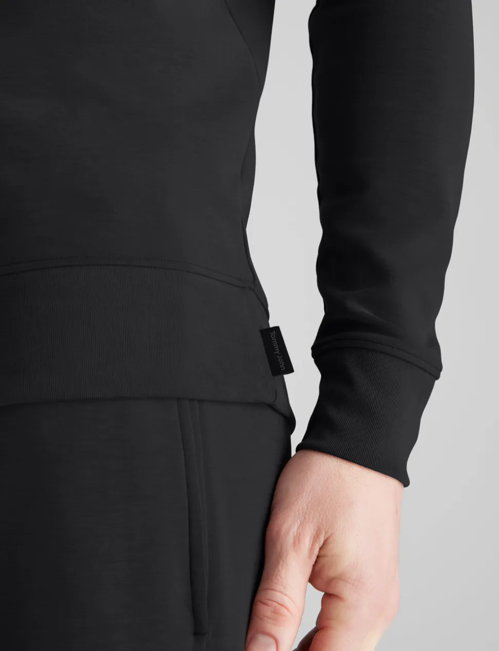 Luxe Traveler Knit Long Sleeve Crew Neck