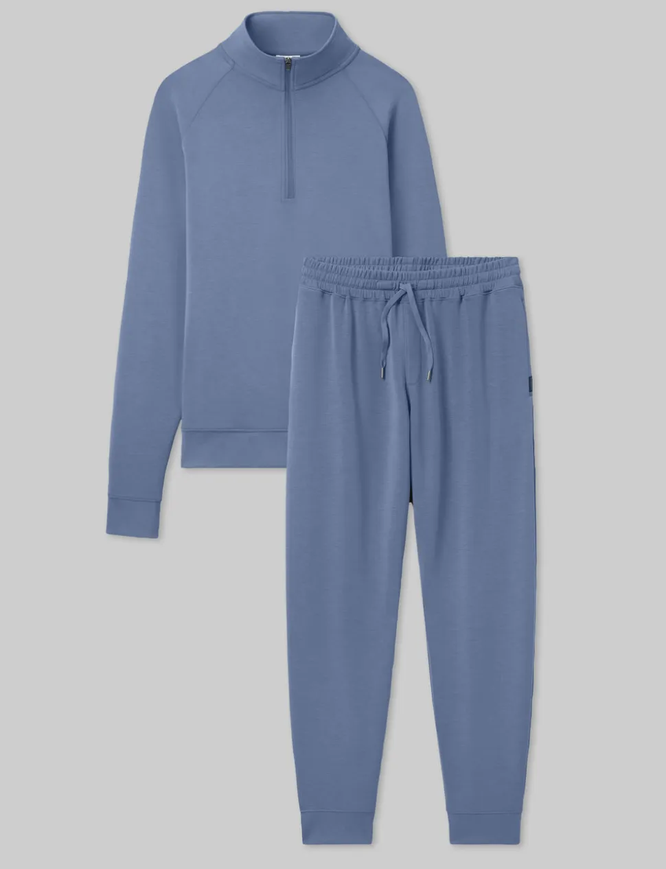 Luxe Traveler Knit Quarter Zip & Jogger Set