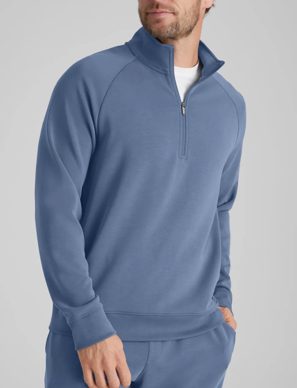Luxe Traveler Knit Quarter Zip & Short Set
