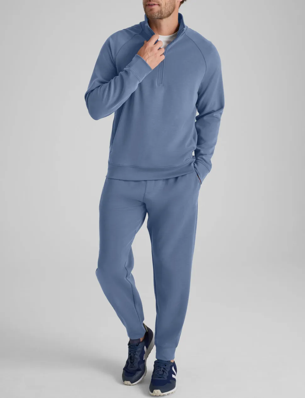 Luxe Traveler Knit Quarter Zip