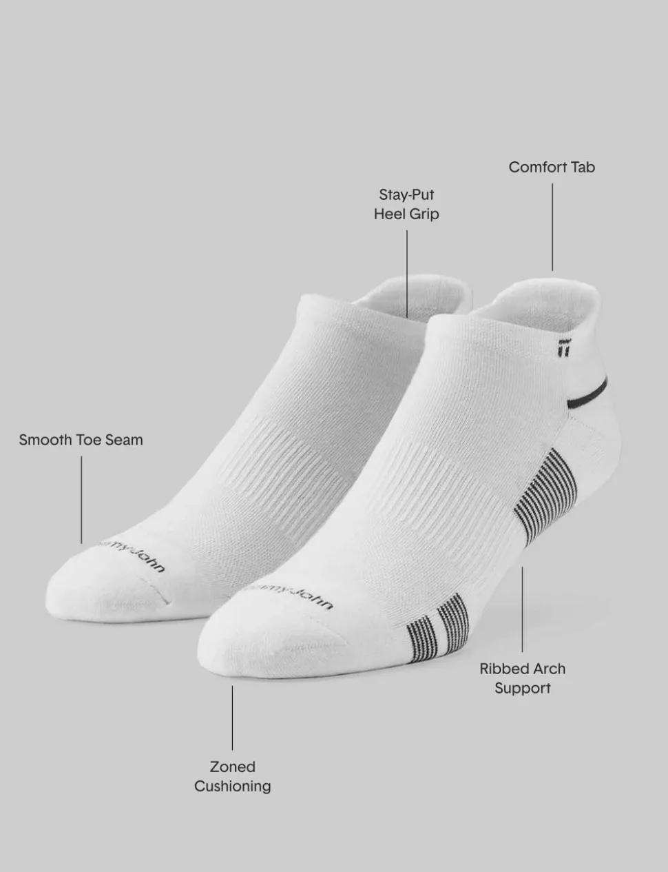 Performance Quarter Crew Sock (3-Pack)