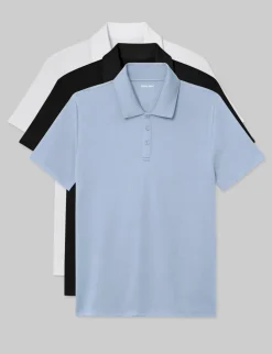 Premium Pique Polo (3-Pack)