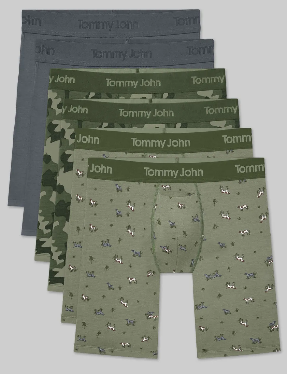 Second Skin Boxer Brief 8" (6-Pack)