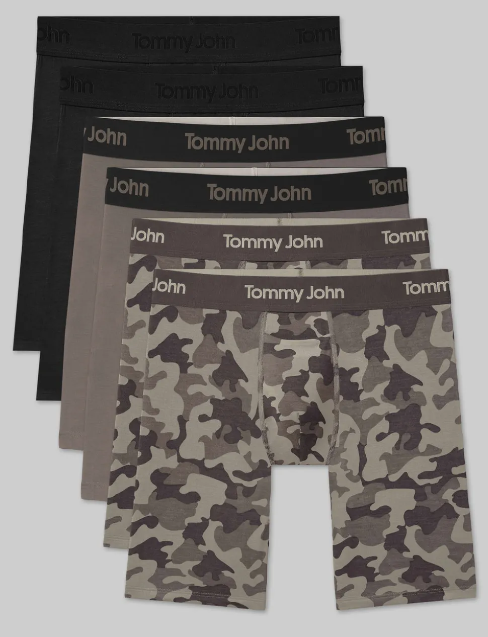 Second Skin Boxer Brief 8" (6-Pack)