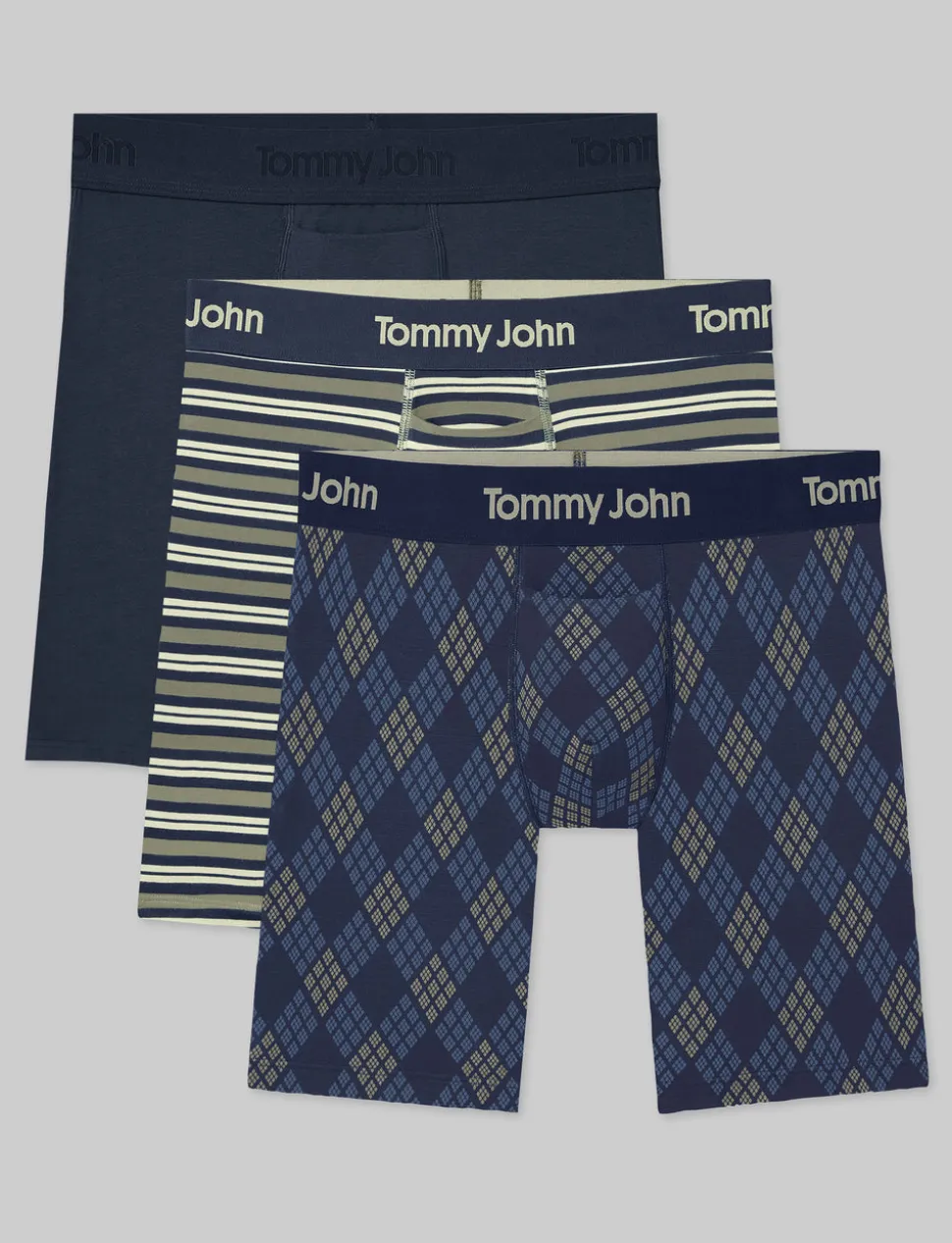 Second Skin Boxer Brief 8" (6-Pack)