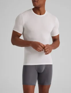 Second Skin Crew Neck Stay-Tucked Undershirt