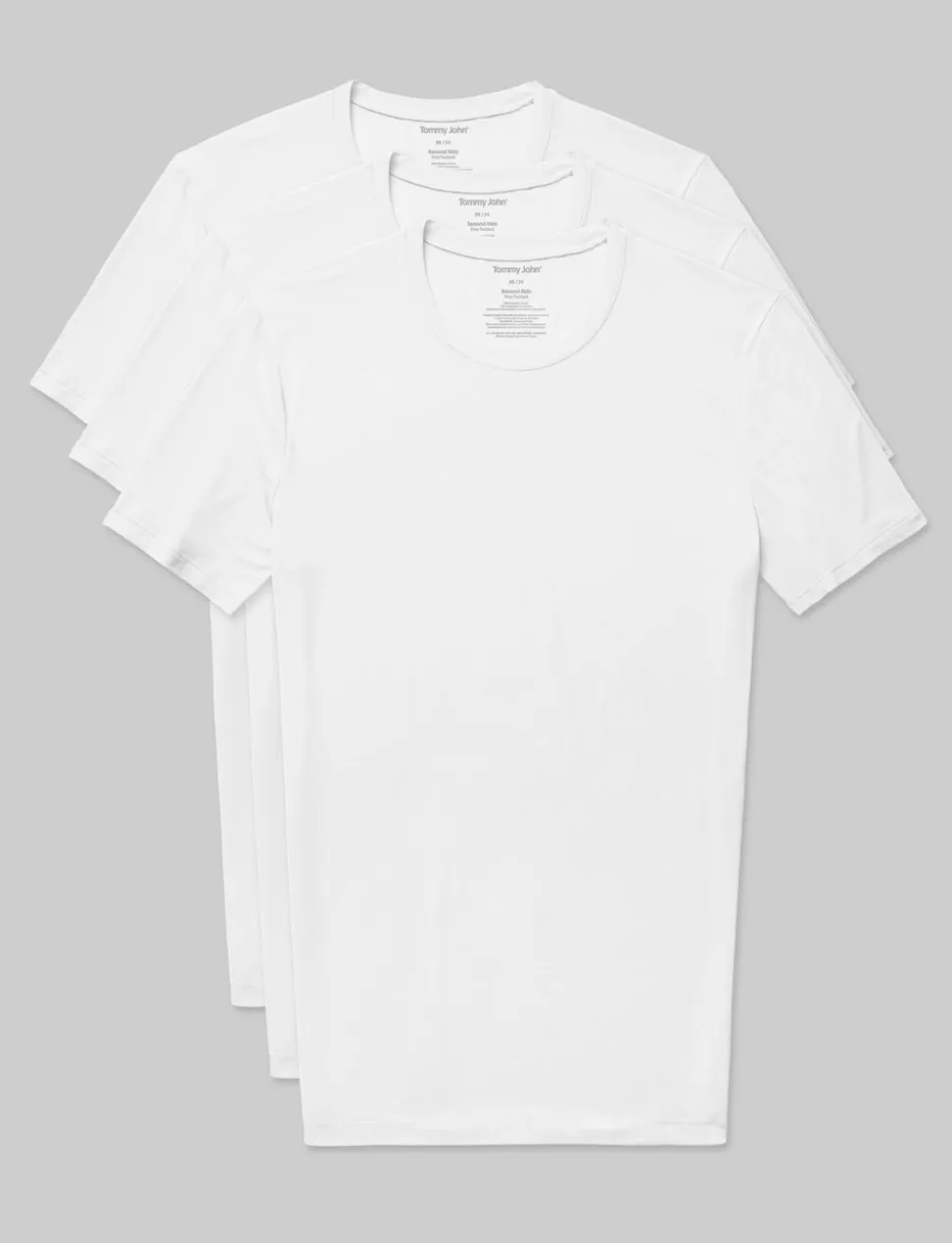 Second Skin Crew Neck Stay-Tucked Undershirt