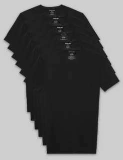 Second Skin Crew Neck Stay-Tucked Undershirt