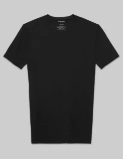 Second Skin Crew Neck Stay-Tucked Undershirt