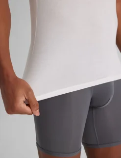 Second Skin Crew Neck Stay-Tucked Undershirt (3-Pack)
