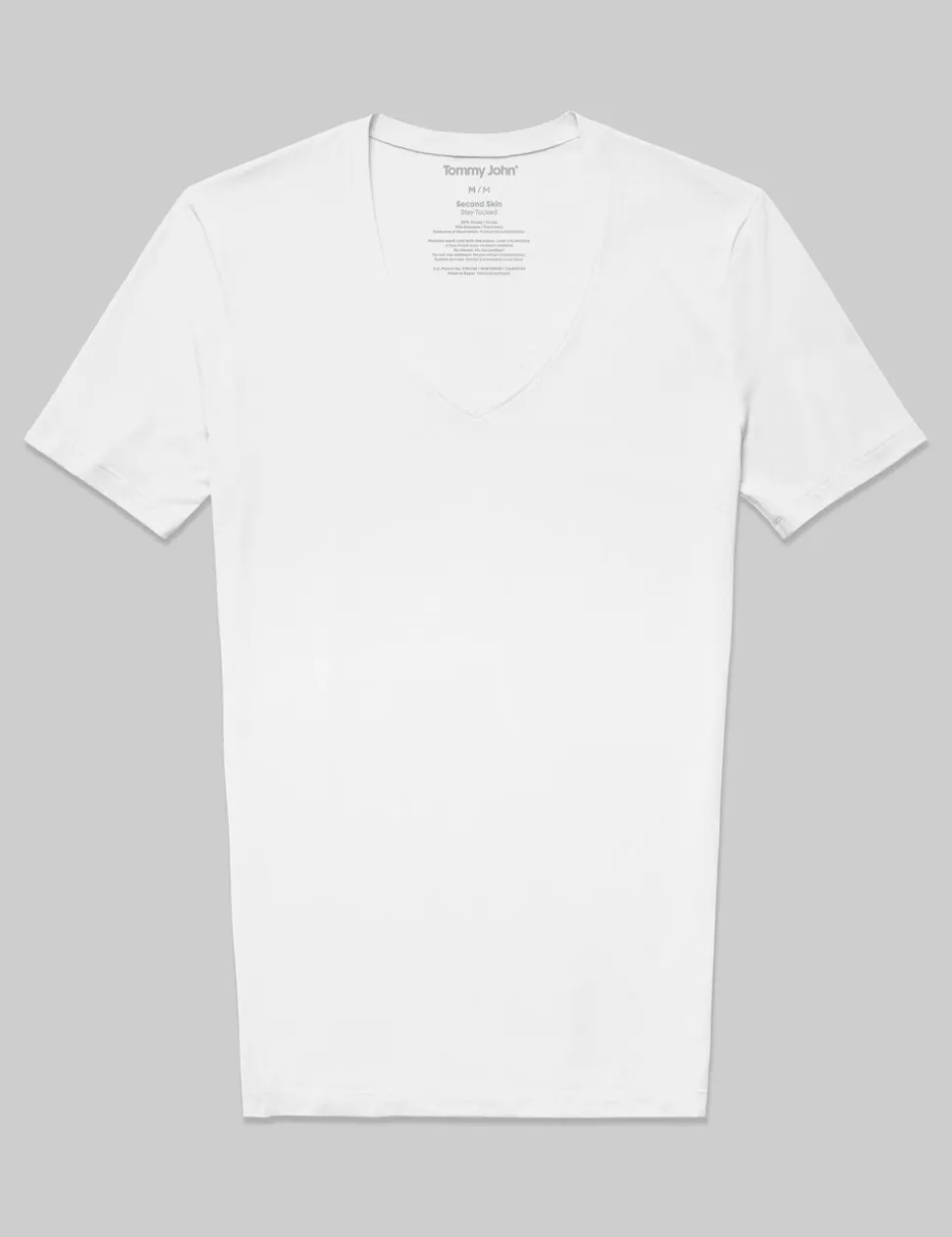 Second Skin Deep V-Neck Stay-Tucked Undershirt (3-Pack)