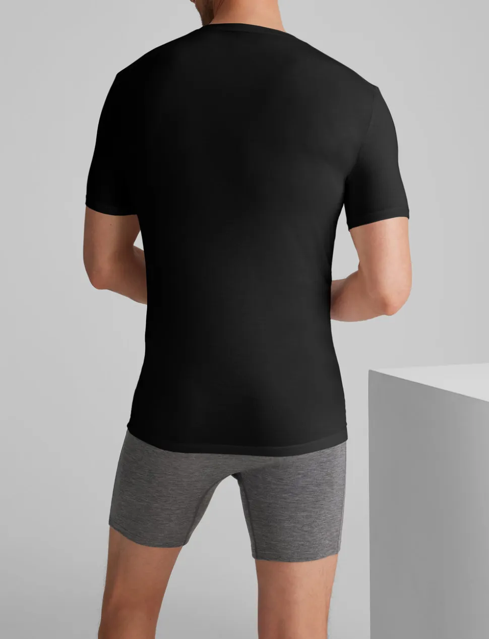 Second Skin Deep V-Neck Stay-Tucked Undershirt (3-Pack)