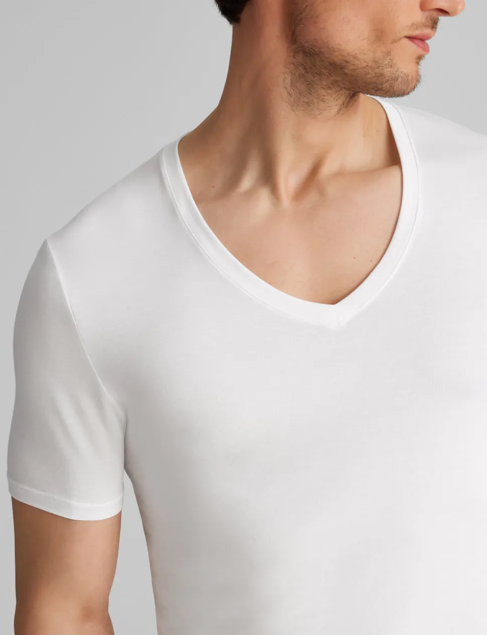Second Skin Deep V-Neck Stay-Tucked Undershirt (6-Pack)