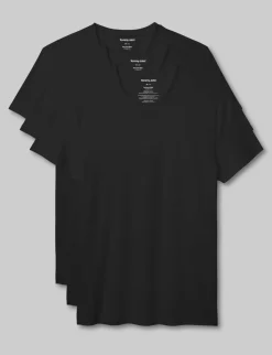 Second Skin High V-Neck Modern Fit Undershirt