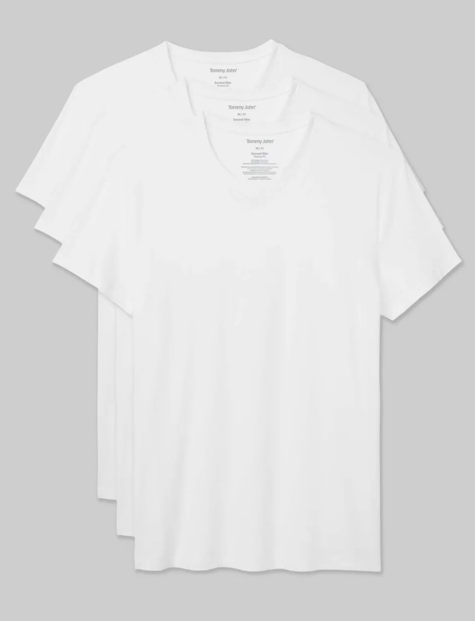 Second Skin High V-Neck Modern Fit Undershirt