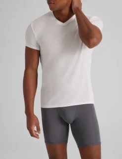 Second Skin High V-Neck Modern Fit Undershirt