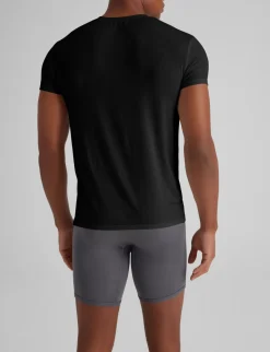 Second Skin High V-Neck Modern Fit Undershirt (3-Pack)