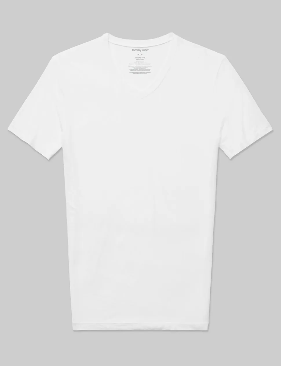 Second Skin High V-Neck Stay-Tucked Undershirt (6-Pack)