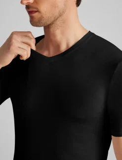 Second Skin High V-Neck Stay-Tucked Undershirt (3-Pack)
