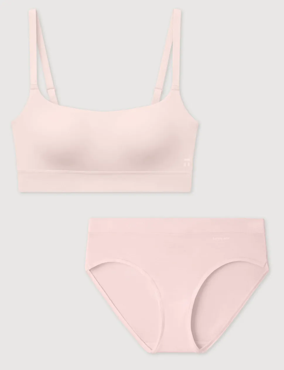 Second Skin Light Support Bra & Brief Set
